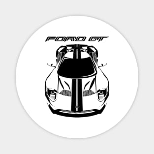 Ford GT 2017-2020 - Black Stripes Magnet